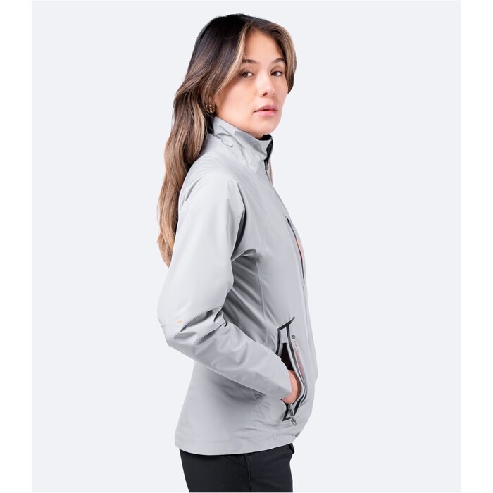 2024 Zhik Mujer Ins100 Chaqueta De Navegacin Costera Jkt0110w - Platinum